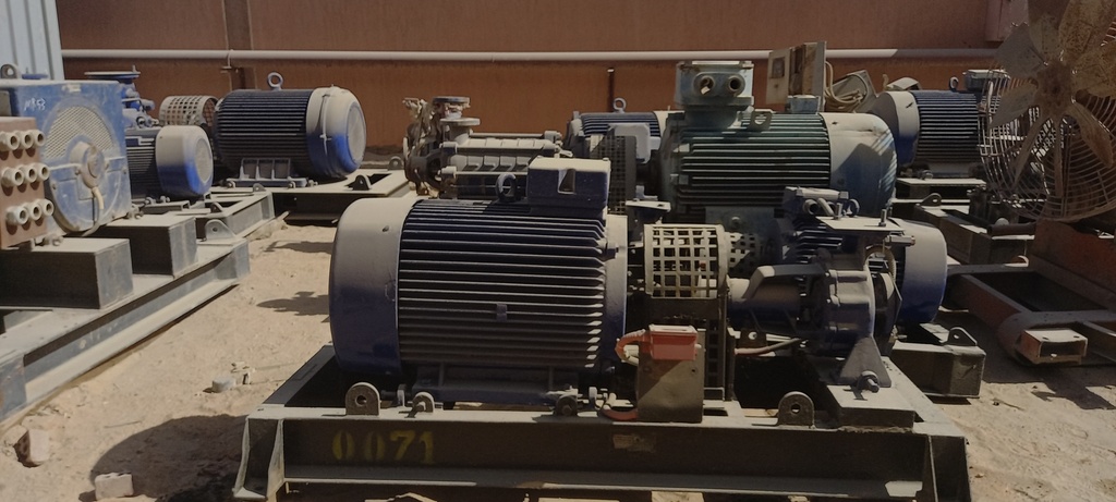 Pump Code071 Allweiler NT 65/250 Centrifugal Single-stage 10000 BPD@150 PSI (Cast Iron Casing & Copper Impeller)