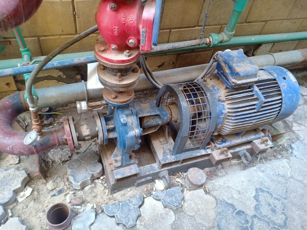 Pump Code086 Allweiler NT- 40/250 Centrifugal Single-stage 7000 BPD@135 PSI (Cast Iron Casing & Copper Impeller)