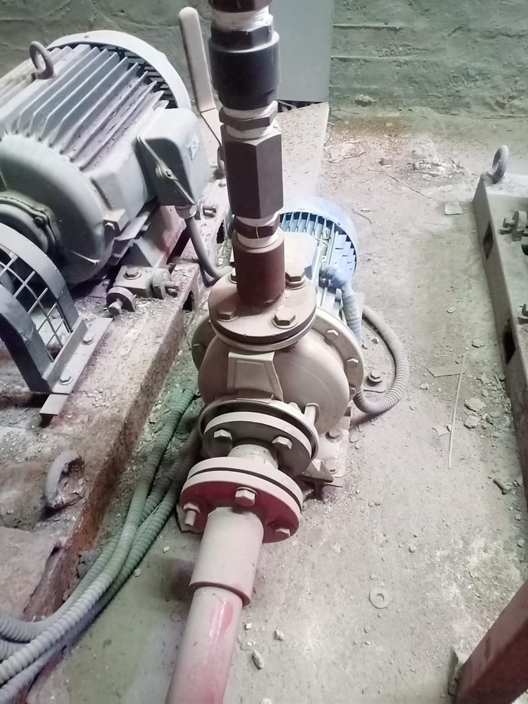 Pump Code064 Allweiler NT- 50/200 Centrifugal Single-stage 16500 BPD@129.36 PSI (Cast Iron Casing & Cast Iron Impeller)