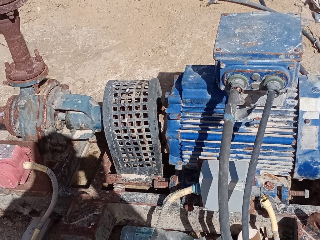 Pump Code052 Allweiler NT- 50/250 Centrifugal Single-stage 13000 BPD@130 PSI (Cast Iron Casing & Copper Impeller)