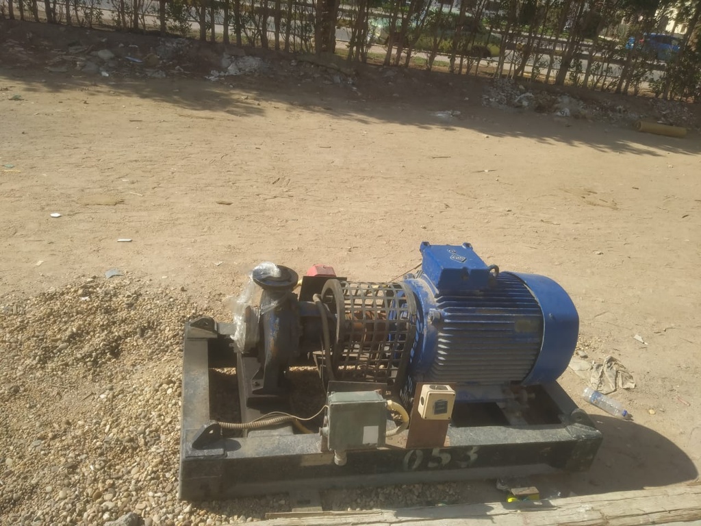 Pump Code053 Allweiler NT- 50/250 Centrifugal Single-stage 13000 BPD@130 PSI (Cast Iron Casing & Copper Impeller)