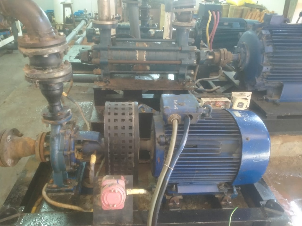 Pump Code050 Allweiler NT- 50/250 Centrifugal Single-stage 13000 BPD@130 PSI (Cast Iron Casing & Copper Impeller)