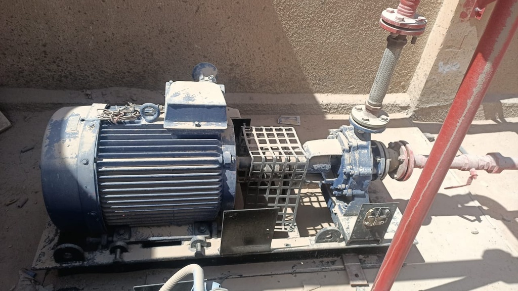 Pump Code012 Allweiler NT- 50/250 Centrifugal Single-stage 13000 BPD@130 PSI (Cast Iron Casing & Copper Impeller)