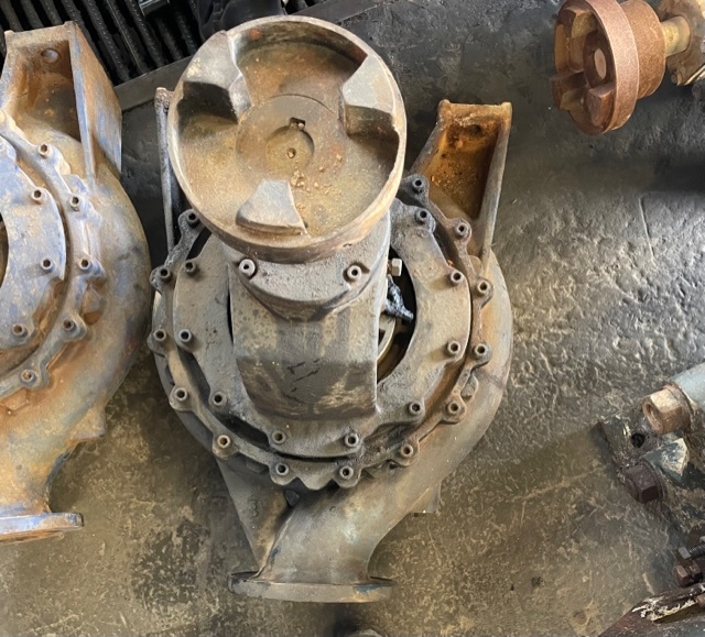 Pump Code034 Allweiler NT-125/400 Centrifugal Single-stage 60000 BPD@80 PSI (Cast Iron Casing & Copper Impeller)