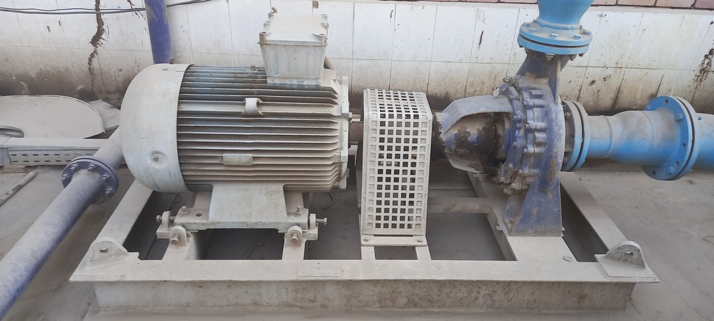 Pump Code059 Allweiler NT-125/400 Centrifugal Single-stage 60000 BPD@80 PSI (Cast Iron Casing & Copper Impeller)