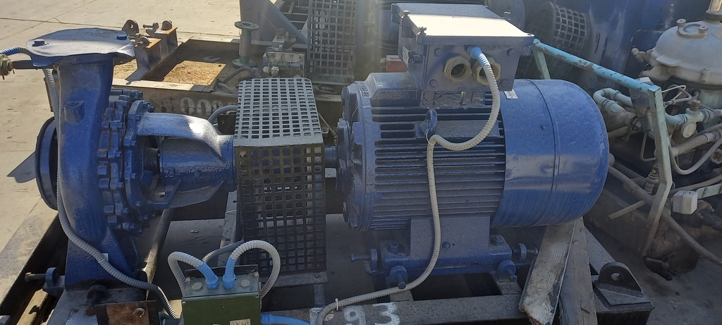 Pump Code093 Allweiler NT-125/400 Centrifugal Single-stage 60000 BPD@80 PSI (Cast Iron Casing & Copper Impeller)