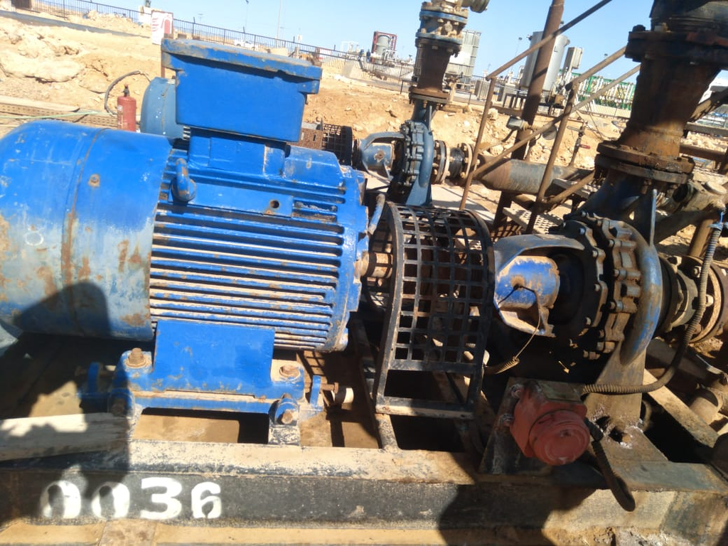 Pump Code036 Allweiler NT-125/400 Centrifugal Single-stage 60000 BPD@80 PSI