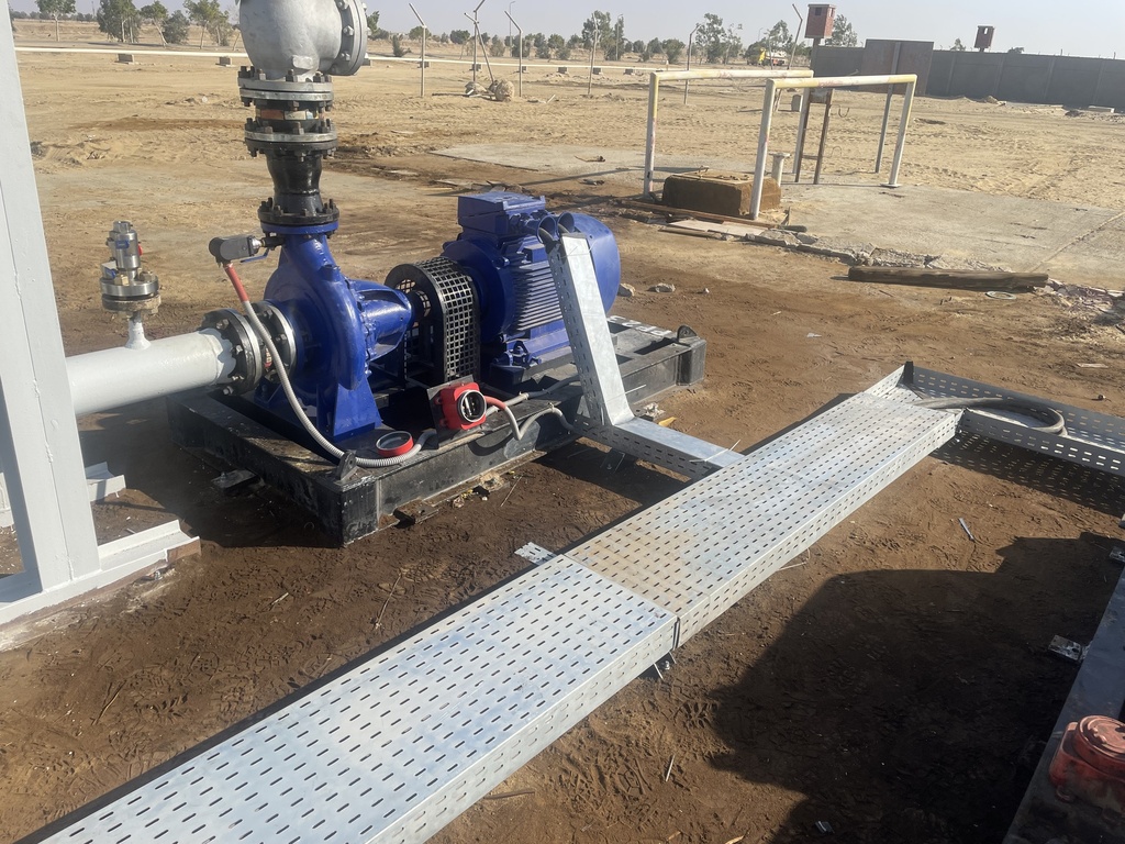 Pump Code103 Allweiler NT-125/400 Centrifugal Single-stage 60000 BPD@80 PSI (Cast Iron Casing & Copper Impeller)