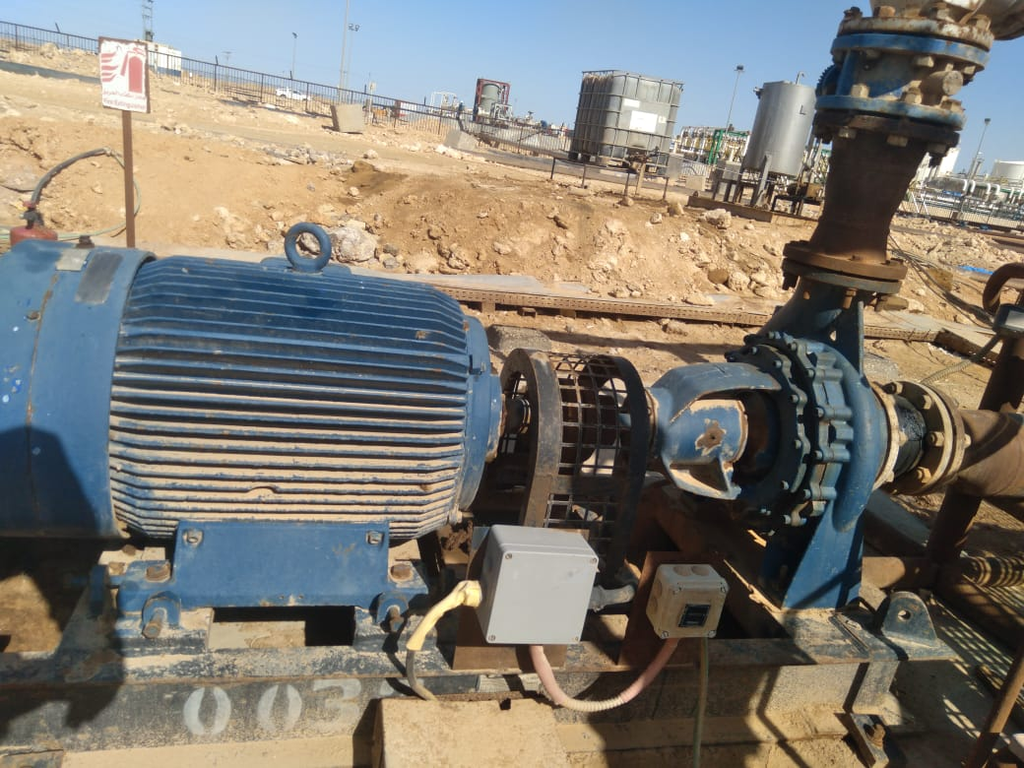 Pump Code037 Allweiler NT-125/400 Centrifugal Single-stage 60000 BPD@80 PSI (Cast Iron Casing & Copper Impeller)