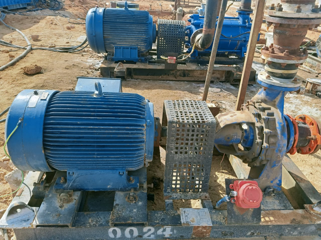 Pump Code024 Allweiler NT-125/400 Centrifugal Single-stage 60000 BPD@80 PSI (Cast Iron Casing & Copper Impeller)
