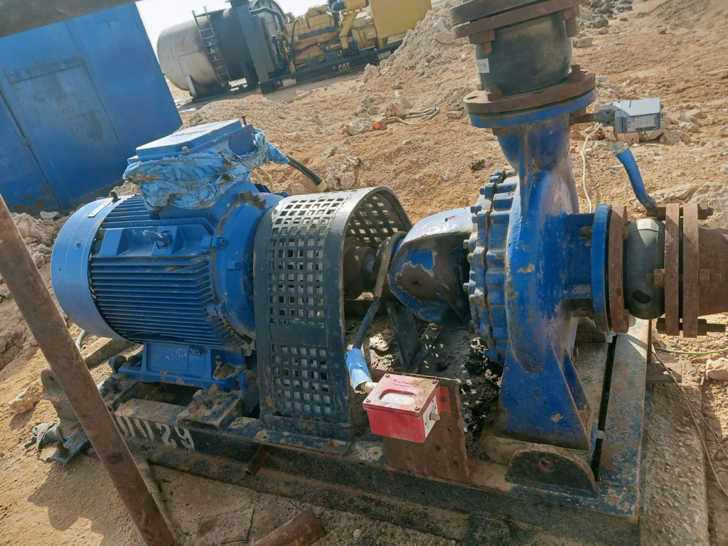 Pump Code029 Allweiler NT-125/400 Centrifugal Single-stage 60000 BPD@80 PSI (Cast Iron Casing & Copper Impeller)