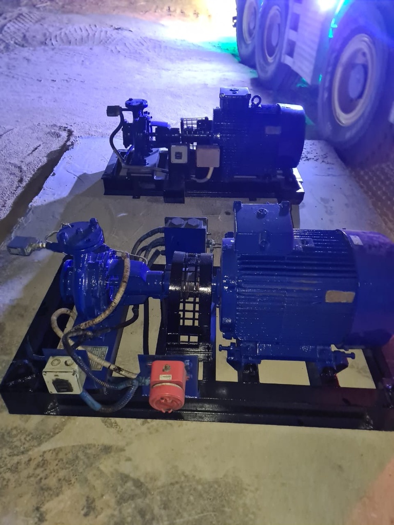 Pump Code017 Allweiler NT-50/250 Centrifugal Single-stage 13000 BPD@130 PSI (Cast Iron Casing & Copper Impellers)