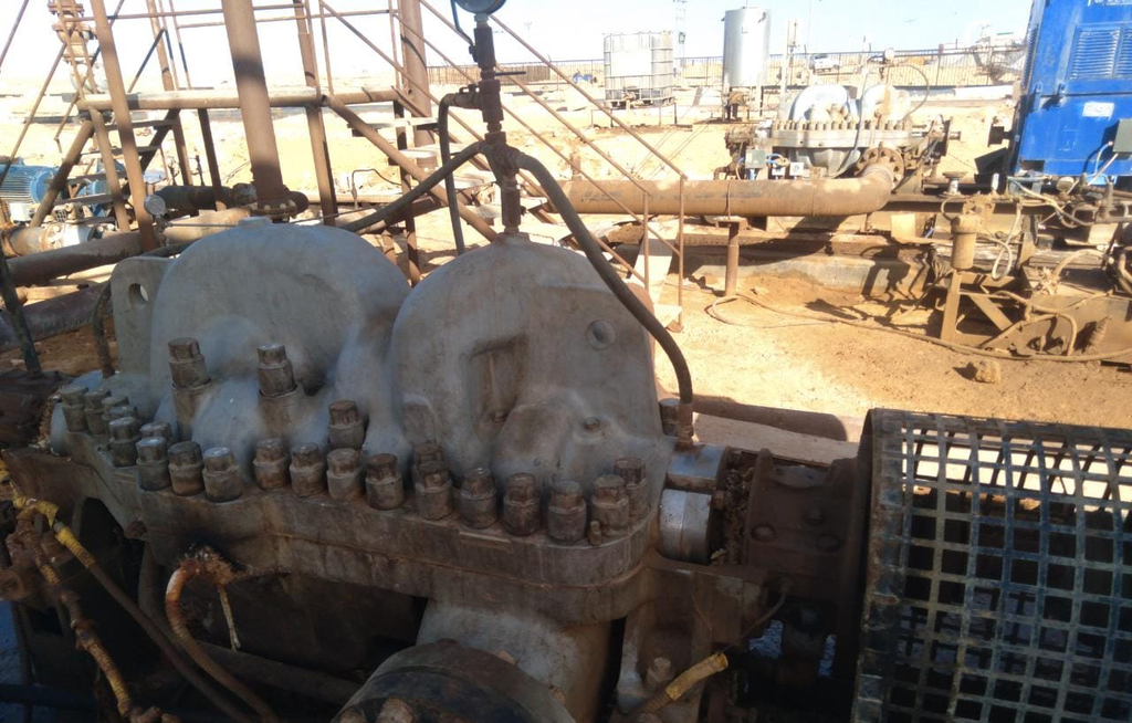 Pump Code007 BJ 5 stages Centrifugal 15000 BPD@1000 PSI (Super Duplex Casing & Impellers)