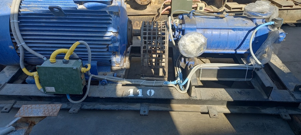 Pump Code110 KSB WKF 100/8 Centrifugal 8 stages 20000 BPD@650 PSI (Cast Iron Casing & Copper Impellers) 