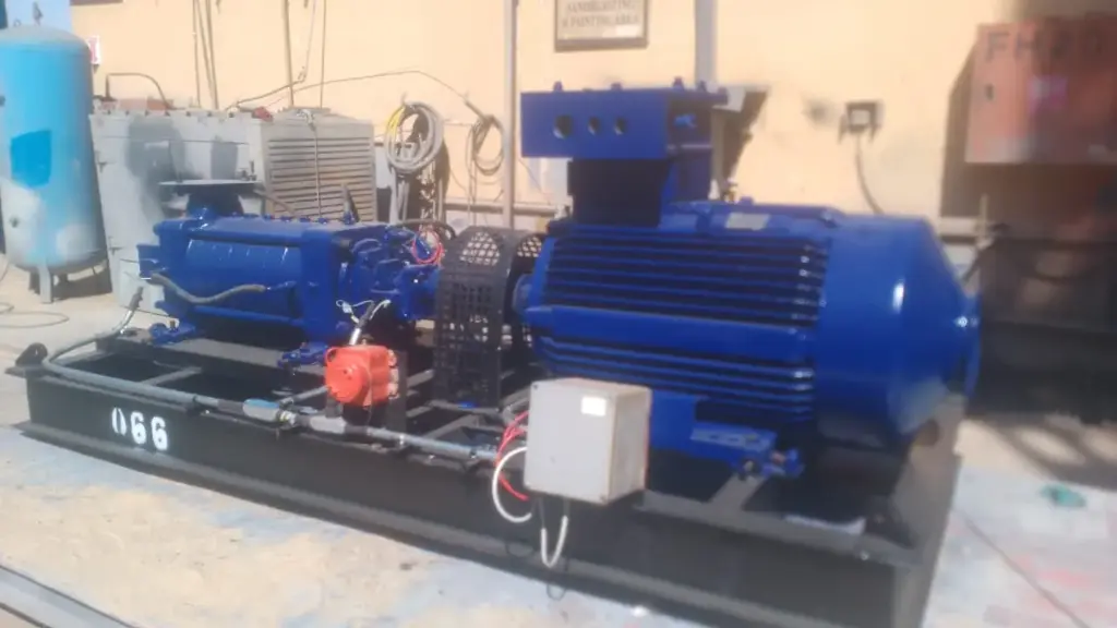 Pump Code066 KSB wkf 125/7 Centrifugal 7 Stages 15000 BPD@250 PSI (Stainless steel Casing & Copper Impeller)