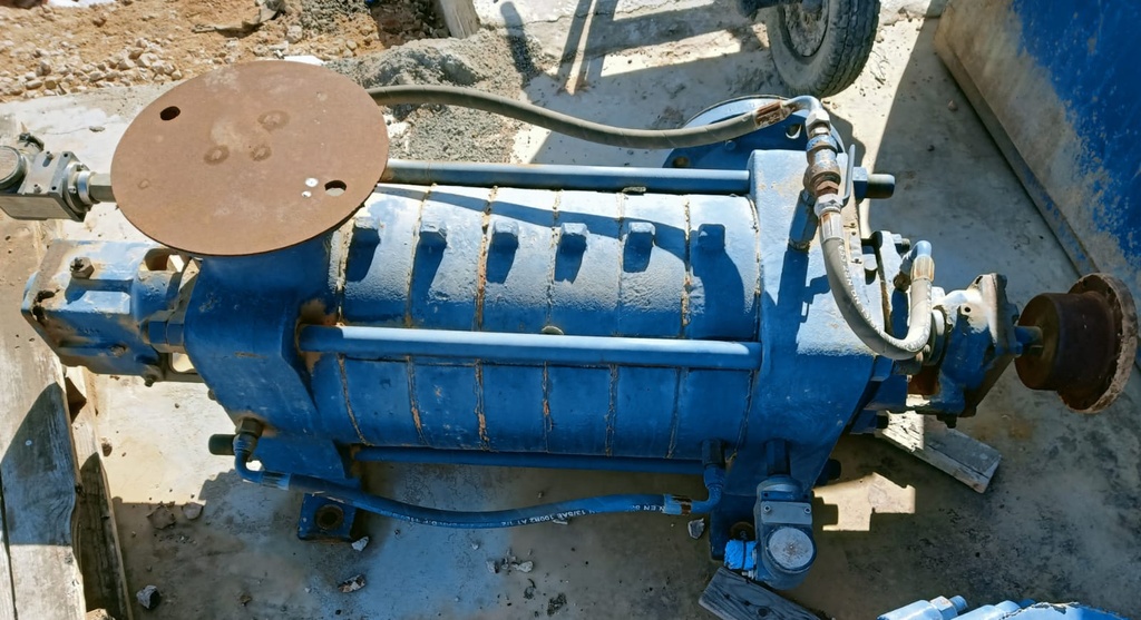 Pump Code115 KSB wkf 125/7 Centrifugal 7 Stages 15000 BPD@250 PSI (Stainless steel Casing & Copper Impeller)