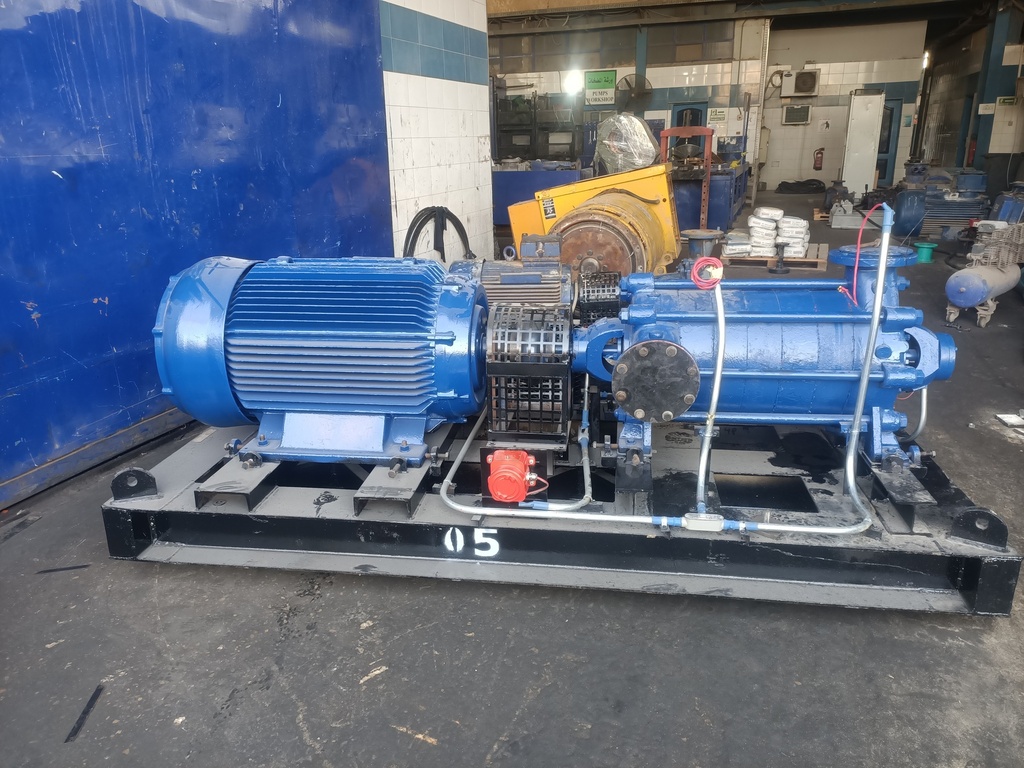 Pump Code005 KSB Wkl 125/6 Centrifugal 6 Stages 20000 BPD@300 PSI