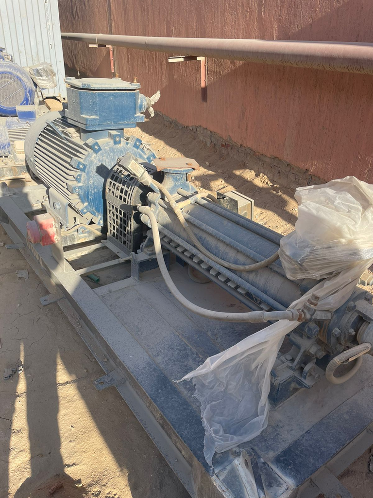 Pump Code091 HKGB 65/15 Centrifugal 15 stages 7000 BPD@700 PSI (Stainless steel Casing & Stainless steel Impeller)