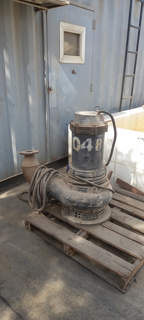 Pump Code048 KSB vertical 40000 BPD@6 PSI (Cast Iron Casing & Cast Iron Impeller)