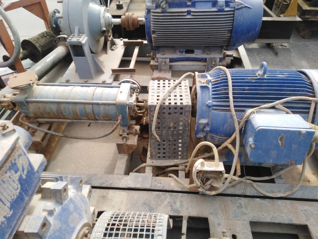 Pump Code094 KSB WKF 65/12 Centrifugal 12 stages 7000 BPD@500 PSI (Cast Iron Casing & Stainless steel Impeller)