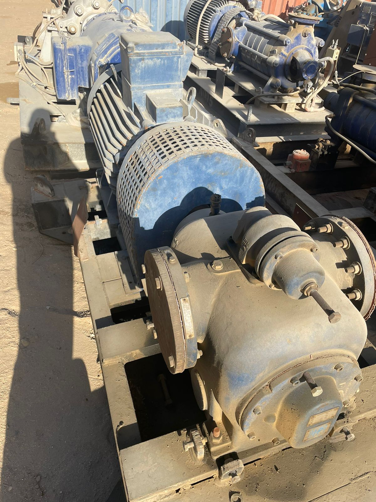 Pump Code039 Houttuin Screw 18000 BPD@180 PSI (Cast Austenitic Stainless Steel Casing & Impellers)