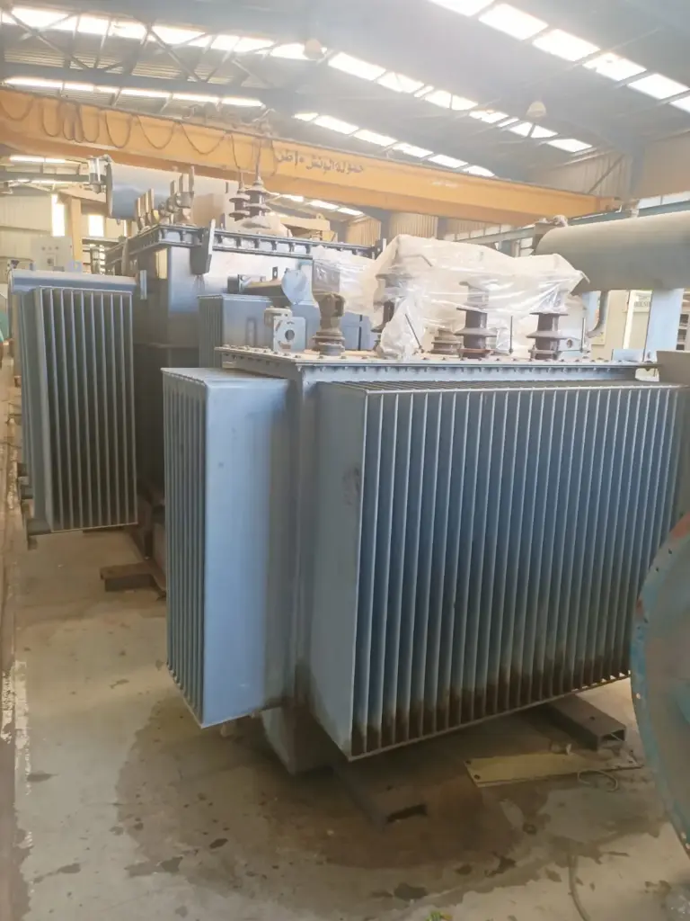  transformers Step-Down 22000 V 400 V 1500 kVA