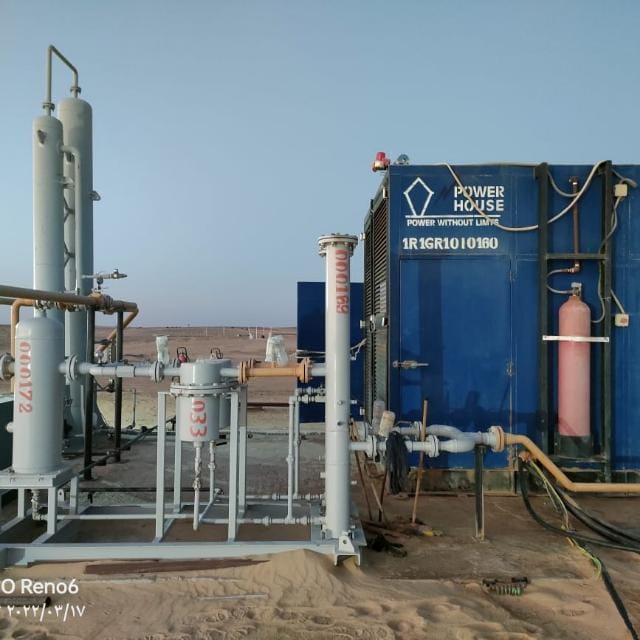 مولدغازGas generators Waukesha VHP 7042 GU(666KVA)