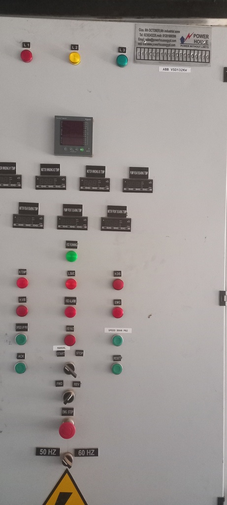 electric_panel VSDs,132 KW ABB