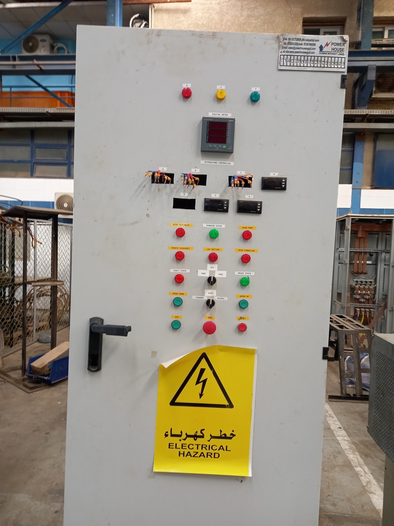 Electrical Panel VSD, 315 KW ATV630C31N4 لوحة مغير سرعة شنايدر 315 كيلو وات