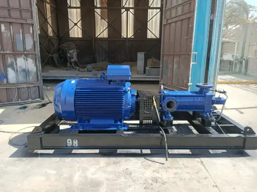 [01ACPUCFKSBED000098] Pump Code098 KSB WKF 100/8 Centrifugal 8 Stages 20000 BPD@650 PSI (Cast Iron Casing & Copper Impellers) (New)