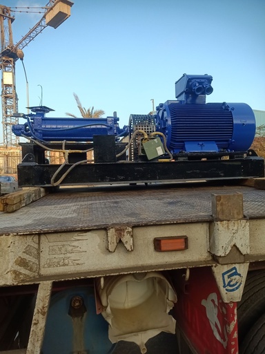 [01ACPUCFKSBED000078] Pump Code078 KSB WKF 65/12 Centrifugal 12 stages 7000 BPD@500 PSI (Cast Iron Casing & Copper Impeller)