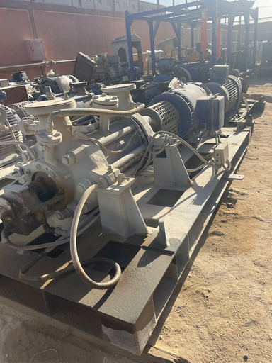 [01ACPUCFVEBDD000044] Pump Code044 VEB VEB125/8 Centrifugal 8 stages 15000 BPD@800 PSI (Stainless steel Casing & Copper Impeller) (New)