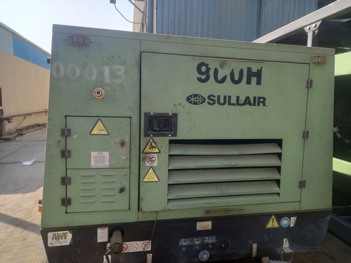 [01ACAMDDSOL0000013] Air compressor Sullair 900 H كمبروسر هواء سولير ديزل (New)