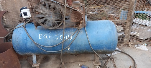 [EQMEC010] Air Compressors كمبروسرالحجار هواء 5.5كيلووات 500لترElhagar haf/500/1100 (New)