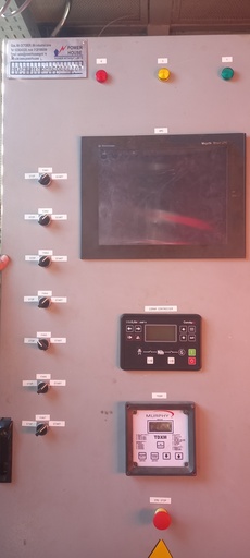 [01ACEPINOMRCC000307] electric_panel opreation and protection panel لوحة تشغيل وحماية المولد (New)